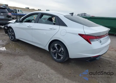 2023 Hyundai Elantra Limited z USA, uszkodzony, nr VIN 5NPLP4AG7PH119849